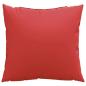 Preview: Sofakissen 4 Stk. Rot 60x60 cm Stoff