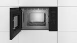 Preview: Bosch BFL523MB1F Serie 4 Einbau-Mikrowelle, 800 W, 21l, AutoPilot 7, Reinigungsunterstützung, schwarz