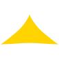 Preview: Sonnensegel Oxford-Gewebe Dreieckig 4x4x5,8 m Gelb