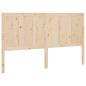 Preview: Kopfteil 145,5x4x100 cm Massivholz Kiefer