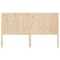 Preview: Kopfteil 145,5x4x100 cm Massivholz Kiefer