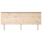 Preview: Kopfteil 184x6x82,5 cm Massivholz Kiefer