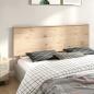 Preview: Kopfteil 184x6x82,5 cm Massivholz Kiefer
