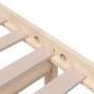 Preview: Massivholzbett ohne Matratze 75x190 cm