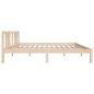 Preview: Massivholzbett 135x190 cm