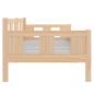 Preview: Tagesbett Massivholz Kiefer 90x190 cm