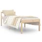 Preview: Seniorenbett 90x200 cm Massivholz Kiefer