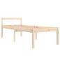 Preview: Seniorenbett 90x200 cm Massivholz Kiefer