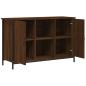 Preview: TV-Schrank Braun Eichen-Optik 100x35x65 cm Holzwerkstoff