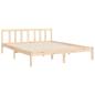 Preview: Massivholzbett ohne Matratze 160x200 cm Kiefernholz