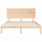 Preview: Massivholzbett ohne Matratze 160x200 cm Kiefernholz