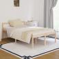 Preview: ARDEBO.de - Seniorenbett 120x190 cm Massivholz Kiefer