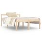 Preview: Seniorenbett 120x190 cm Massivholz Kiefer