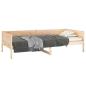Preview: Tagesbett Massivholz Kiefer 80x200 cm