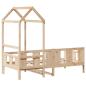Preview: Tagesbett mit Dach 90x200 cm Massivholz Kiefer
