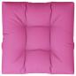 Preview: Palettenkissen Rosa 70x70x12 cm Stoff
