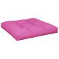 Preview: Palettenkissen Rosa 70x70x12 cm Stoff