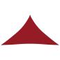 Preview: ARDEBO.de - Sonnensegel Oxford-Gewebe Dreieckig 4x4x5,8 m Rot