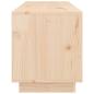 Preview: TV-Schrank 105x34x40 cm Massivholz Kiefer