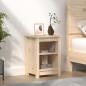 Preview: ARDEBO.de - Nachttisch 40x35x55 cm Massivholz Kiefer
