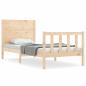 Preview: Massivholzbett ohne Matratze 90x200 Kiefernholz