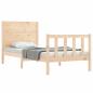 Preview: Massivholzbett ohne Matratze 90x200 Kiefernholz