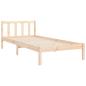 Preview: Massivholzbett ohne Matratze 90x200 Kiefernholz