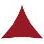 Preview: ARDEBO.de - Sonnensegel Oxford-Gewebe Dreieckig 3,6x3,6x3,6 m Rot