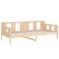 Preview: Tagesbett Massivholz Kiefer 90x200 cm