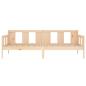Preview: Tagesbett Massivholz Kiefer 90x200 cm