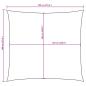Preview: Sonnensegel Oxford-Gewebe Quadratisch 7x7 m Gelb