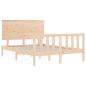 Preview: Massivholzbett ohne Matratze 140x200 cm Kiefernholz