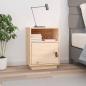 Preview: ARDEBO.de - Nachttisch 40x34x55 cm Massivholz Kiefer