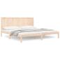 Preview: Massivholzbett ohne Matratze 200x200 cm Kiefer