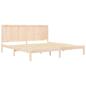 Preview: Massivholzbett ohne Matratze 200x200 cm Kiefer