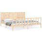 Preview: Massivholzbett ohne Matratze 200x200 cm Kiefer