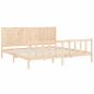 Preview: Massivholzbett ohne Matratze 200x200 cm Kiefer