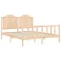 Preview: Massivholzbett ohne Matratze 160x200 cm Kiefernholz