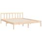 Preview: Massivholzbett ohne Matratze 160x200 cm Kiefernholz