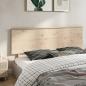 Preview: Bett-Kopfteil 204x6x82,5 cm Massivholz Kiefer