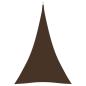 Preview: Sonnensegel Oxford-Gewebe Dreieckig 3x4x4 m Braun