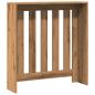 Preview: Heizkörperverkleidung Artisan-Eiche 78x20x82 cm Holzwerkstoff