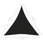 Preview: Sonnensegel Oxford-Gewebe Dreieckig 3,6x3,6x3,6 m Schwarz
