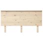 Preview: Kopfteil 154x6x82,5 cm Massivholz Kiefer