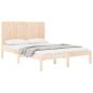 Preview: Massivholzbett ohne Matratze 120x190 cm Kiefernholz
