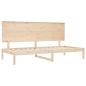 Preview: Tagesbett ohne Matratze 90x200 cm Massivholz Kiefer