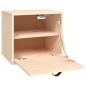 Preview: Wandschrank 40x30x35 cm Massivholz Kiefer