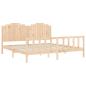 Preview: Massivholzbett ohne Matratze 200x200 cm Kiefer