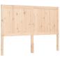Preview: Massivholzbett mit Kopfteil 140x190 cm