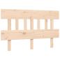 Preview: Seniorenbett mit Kopfteil Massivholz